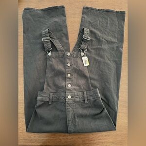 Black Denim Sailor Overall